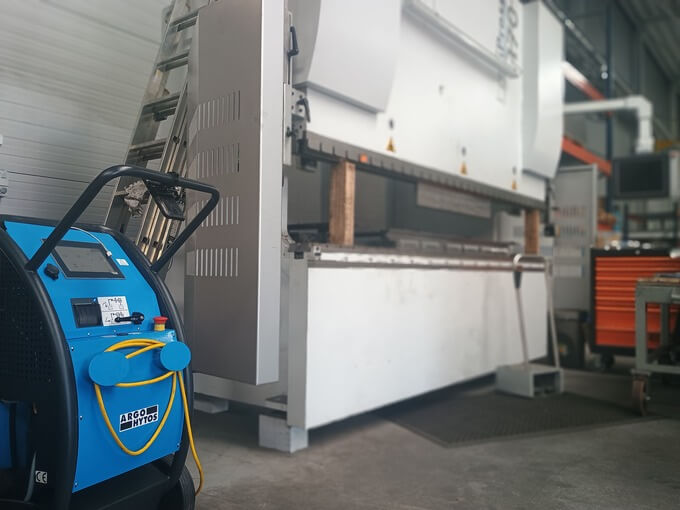 filtracja oleju hydraulicznego